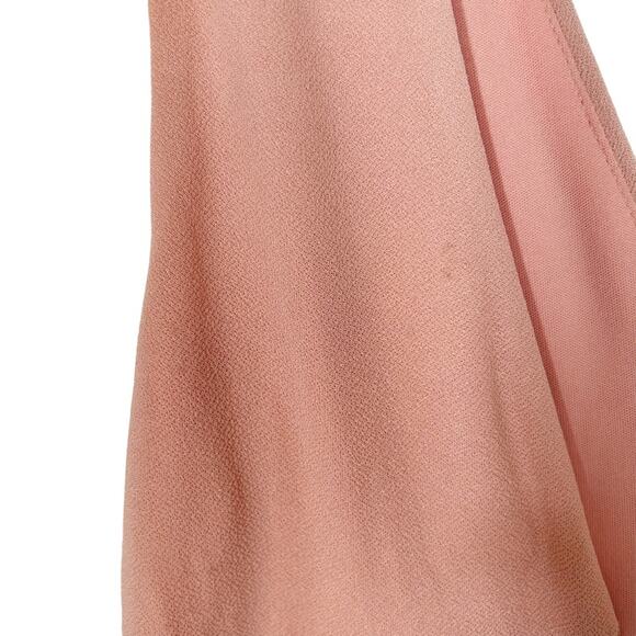 BIRDY GREY Shamin V Neck Crepe Gown in Rose Quartz - Picture 5 of 8